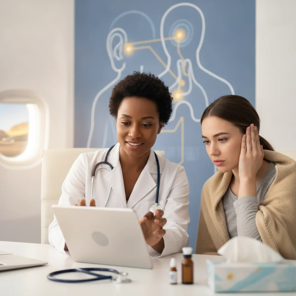 Can You Fly with Tonsillitis or an Ear Infection? (Doctor's Guide)