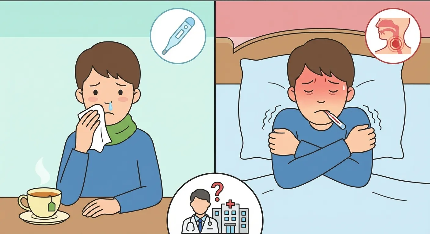 Cold or Flu: How to Tell the Difference