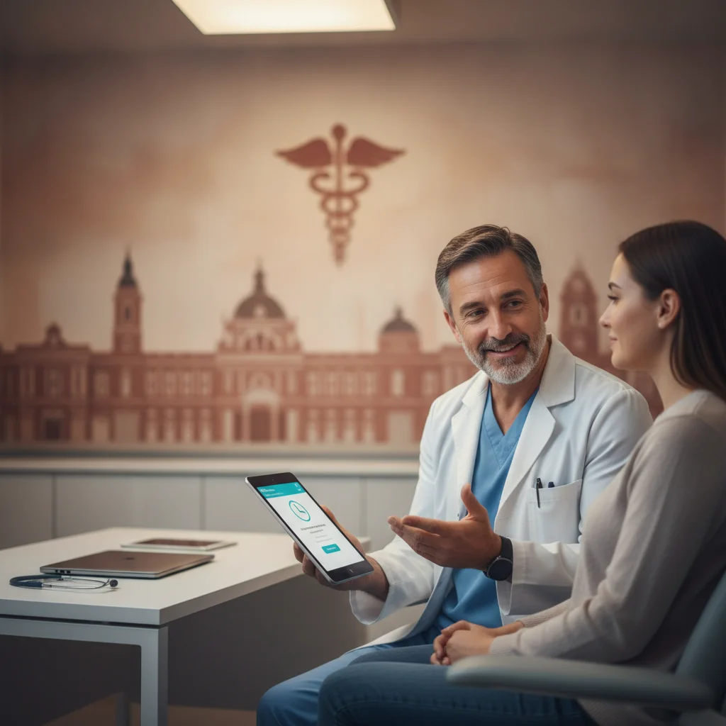 English-Speaking Doctor in Madrid Without a SIP Card