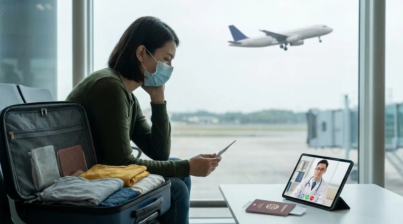 What to Do If You Get Sick Before Your Flight